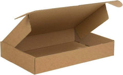 Made in USA - 11-1/8" Wide x 15-1/8" Long x 2" High Rectangle Crush Proof Mailers - 1 Wall, Kraft (Color) - Americas Tooling