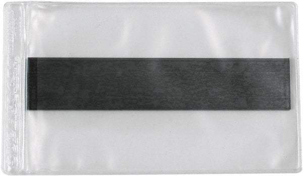 Superscan - 50 Piece Clear Magnetic Vinyl Envelope - 2" High x 3-1/2" Wide - Americas Tooling