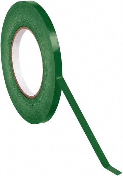 Value Collection - 180 Yd Long, Bag Tape - Dark Green - Americas Tooling