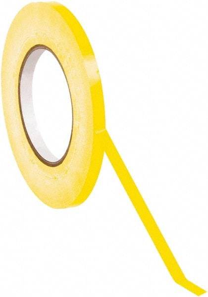 Value Collection - 180 Yd Long, Bag Tape - Yellow - Americas Tooling