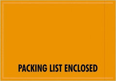 Value Collection - 1,000 Piece, 4-1/2" Long x 6" Wide, Packing List Envelope - Packing List Enclosed, Orange - Americas Tooling