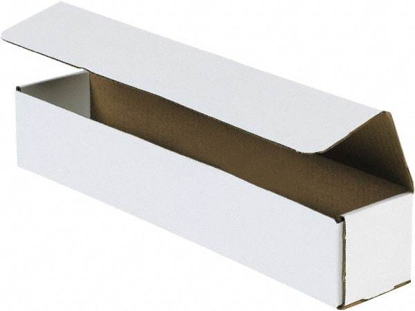 Made in USA - 6" Wide x 21" Long x 2" High Rectangle Crush Proof Mailers - 1 Wall, White - Americas Tooling