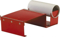 Import - 6" Wide, Single Roll, Manual Table/Desk Tape Dispenser - Metal, Unlimited Dispensed Tape Length - Americas Tooling