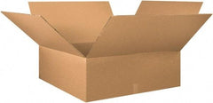 Made in USA - 36" Wide x 36" Long x 12" High Rectangle Heavy Duty Corrugated Box - 2 Walls, Kraft (Color), 100 Lb Capacity - Americas Tooling