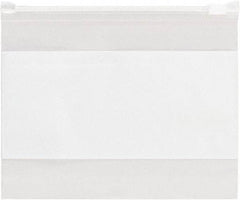 Value Collection - 4 x 6", 3 mil Slide-Seal Reclosable White Block Polybags - Clear - Americas Tooling