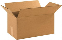 Made in USA - 13" Wide x 30" Long x 13" High Rectangle Corrugated Shipping Box - 1 Wall, Kraft (Color), 65 Lb Capacity - Americas Tooling