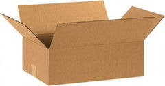 Made in USA - 10" Wide x 15" Long x 5" High Rectangle Corrugated Shipping Box - 1 Wall, Kraft (Color), 65 Lb Capacity - Americas Tooling