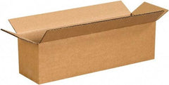 Made in USA - 13" Wide x 13" Long x 3" High Rectangle Corrugated Shipping Box - 1 Wall, Kraft (Color), 65 Lb Capacity - Americas Tooling