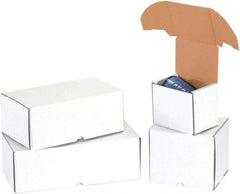 Made in USA - 7-1/4" Wide x 14-1/2" Long x 5" High Rectangle Crush Proof Mailers - 1 Wall, White - Americas Tooling