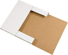 Made in USA - 24" Wide x 24" Long x 2" High Rectangle Crush Proof Mailers - 1 Wall, White - Americas Tooling