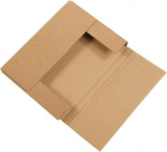 Made in USA - 8-5/8" Wide x 11-1/8" Long x 2" High Rectangle Crush Proof Mailers - 1 Wall, Kraft (Color) - Americas Tooling