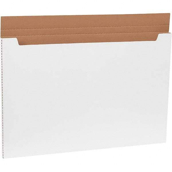 Made in USA - 24" Wide x 36" Long x 1" High Rectangle Crush Proof Mailers - 1 Wall, White - Americas Tooling