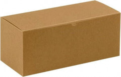 Made in USA - 6" Wide x 14" Long x 6" High Rectangle Chipboard Box - 1 Wall, Kraft (Color) - Americas Tooling