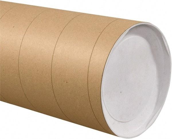 Made in USA - 8" Diam x 60" Long Round Jumbo Mailing Tubes - 1 Wall, Kraft (Color) - Americas Tooling