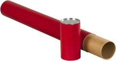 Made in USA - 3" Diam x 42" Long Round Telescoping Mailing Tubes - 2 Walls, Red - Americas Tooling