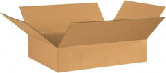 Made in USA - 20" Wide x 26" Long x 6" High Rectangle Corrugated Shipping Box - 1 Wall, Kraft (Color), 65 Lb Capacity - Americas Tooling