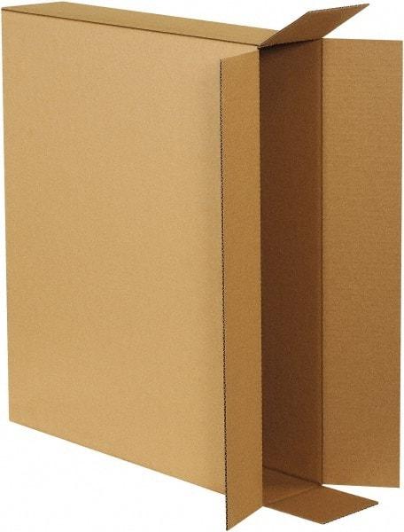 Made in USA - 6" Wide x 30" Long x 30" High Rectangle Corrugated Shipping Box - 1 Wall, Kraft (Color), 95 Lb Capacity - Americas Tooling