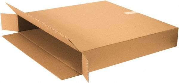 Made in USA - 6" Wide x 40" Long x 40" High Rectangle Corrugated Shipping Box - 1 Wall, Kraft (Color), 95 Lb Capacity - Americas Tooling