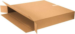 Made in USA - 8" Wide x 56" Long x 36" High Rectangle Moving Boxes - 1 Wall, Kraft (Color), 120 Lb Capacity - Americas Tooling