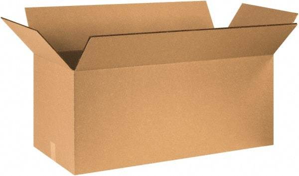 Made in USA - 20" Wide x 40" Long x 20" High Rectangle Heavy Duty Corrugated Box - 2 Walls, Kraft (Color), 100 Lb Capacity - Americas Tooling
