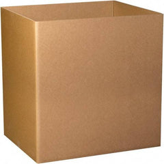 Made in USA - 40" Wide x 48" Long x 24" High Rectangle Heavy Duty Corrugated Box - 3 Walls, Kraft (Color), 280 Lb Capacity - Americas Tooling