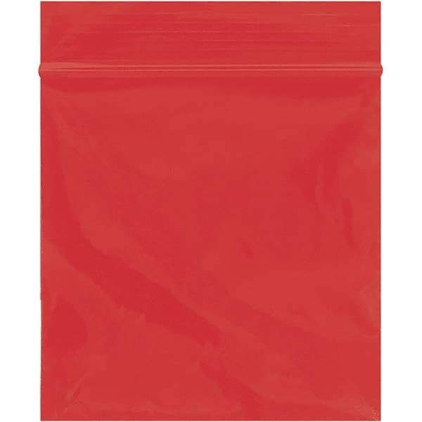 Value Collection - 3 x 3", 2 mil Reclosable Polybags - Red - Americas Tooling