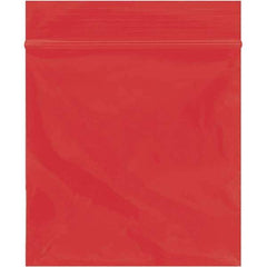 Value Collection - 3 x 3", 2 mil Reclosable Polybags - Red - Americas Tooling