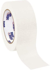 Tape Logic - 2" Wide x 60 Yd Long White Crepe Paper Masking Tape - 4.9 mil Thick - Americas Tooling