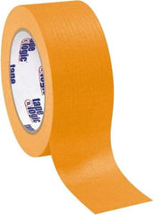 Tape Logic - 2" Wide x 60 Yd Long Orange Crepe Paper Masking Tape - 4.9 mil Thick - Americas Tooling