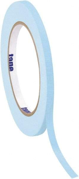 Tape Logic - 1/2" Wide x 60 Yd Long Blue Crepe Paper Masking Tape - 4.9 mil Thick - Americas Tooling