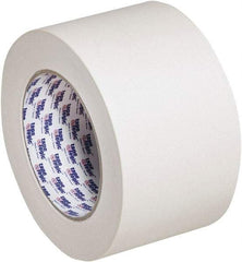 Tape Logic - 3" Wide x 60 Yd Long Tan Crepe Paper Masking Tape - 4.9 mil Thick - Americas Tooling