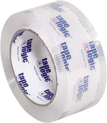 Tape Logic - 2" x 110 Yd Clear Acrylic Adhesive Packaging Tape - Polypropylene Film Backing, 2 mil Thick - Americas Tooling