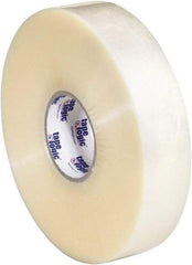 Tape Logic - 2" x 1,000 Yd Clear Hot Melt Adhesive Packaging Tape - Polypropylene Film Backing, 1.6 mil Thick, 26 Lb Tensile Strength - Americas Tooling