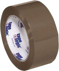 Tape Logic - 2" x 110 Yd Tan Hot Melt Adhesive Packaging Tape - Polypropylene Film Backing, 1.9 mil Thick, 22 Lb Tensile Strength - Americas Tooling