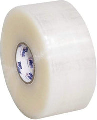 Tape Logic - 2" x 220 Yd Clear Acrylic Adhesive Packaging Tape - Polypropylene Film Backing, 2 mil Thick, 20 Lb Tensile Strength - Americas Tooling