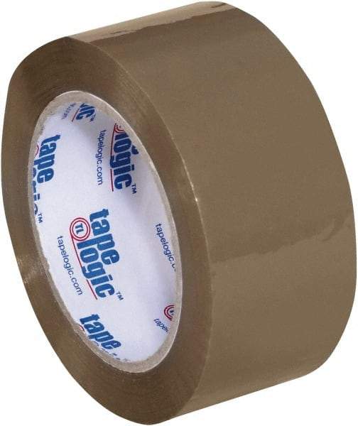 Tape Logic - 2" x 110 Yd Tan Acrylic Adhesive Packaging Tape - Polypropylene Film Backing, 1.8 mil Thick, 18 Lb Tensile Strength - Americas Tooling