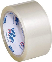 Tape Logic - 2" x 55 Yd Clear Acrylic Adhesive Packaging Tape - Polypropylene Film Backing, 2.2 mil Thick, 21.4 Lb Tensile Strength - Americas Tooling