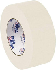 Tape Logic - 2" x 60 Yd Natural White Rubber Adhesive Packaging Tape - Paper Backing, 8 mil Thick - Americas Tooling