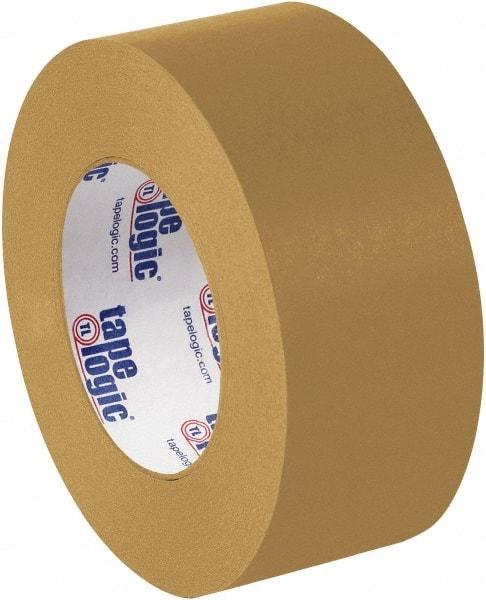 Tape Logic - 2" x 60 Yd Brown Rubber Adhesive Packaging Tape - Paper Backing, 7 mil Thick - Americas Tooling