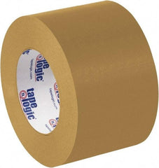 Tape Logic - 3" x 60 Yd Brown Rubber Adhesive Packaging Tape - Paper Backing, 7 mil Thick - Americas Tooling