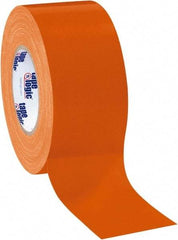 Tape Logic - 3" x 60 Yds Orange Duct Tape - 10 mil, Rubber Adhesive - Americas Tooling