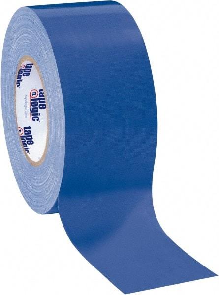 Tape Logic - 3" x 60 Yds Blue Duct Tape - 10 mil, Rubber Adhesive - Americas Tooling