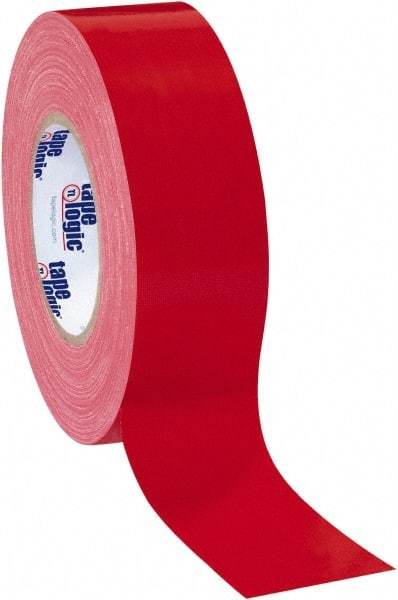 Tape Logic - 2" x 60 Yds Red Duct Tape - 10 mil, Rubber Adhesive - Americas Tooling