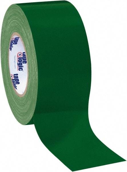 Tape Logic - 3" x 60 Yds Green Duct Tape - 10 mil, Rubber Adhesive - Americas Tooling