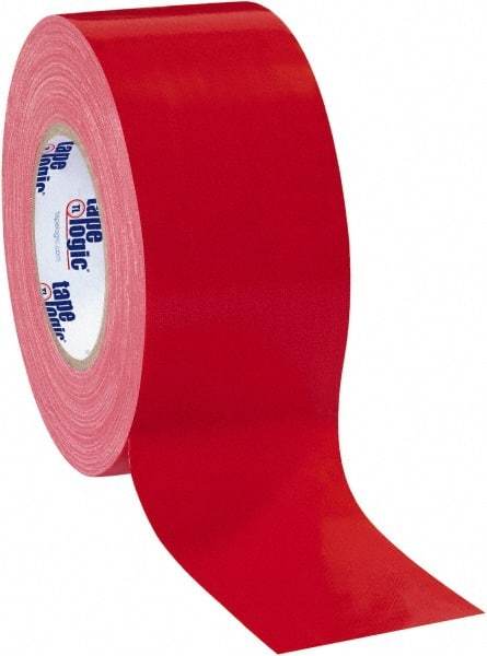 Tape Logic - 3" x 60 Yds Red Duct Tape - 10 mil, Rubber Adhesive - Americas Tooling