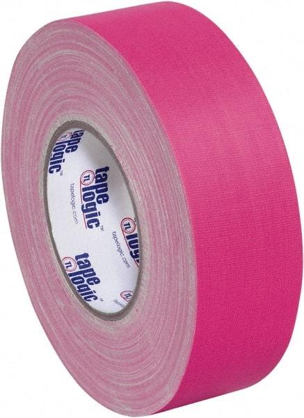 Tape Logic - 2" x 50 Yds Fluorescent Pink Gaffers Tape - 11 mil, Rubber Adhesive - Americas Tooling