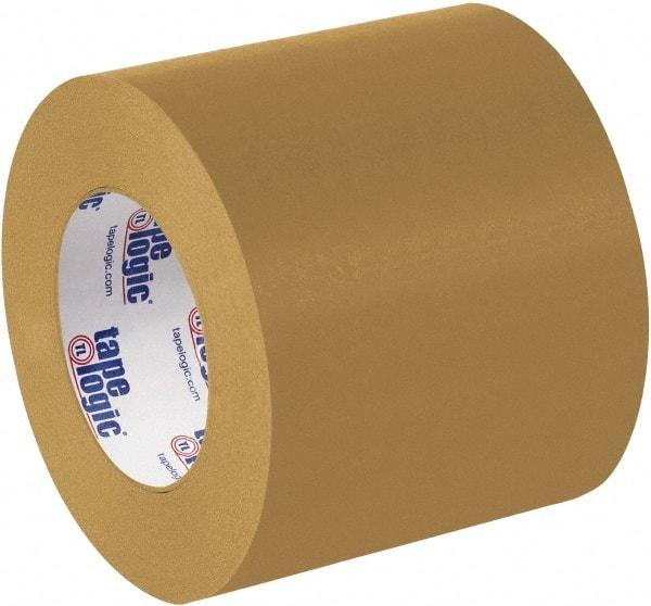 Tape Logic - 4" x 60 Yd Brown Rubber Adhesive Packaging Tape - Paper Backing, 7 mil Thick - Americas Tooling