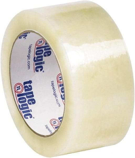 Tape Logic - 2" x 110 Yd Clear Hot Melt Adhesive Packaging Tape - Polypropylene Film Backing, 1.7 mil Thick - Americas Tooling