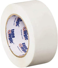 Tape Logic - 2" x 110 Yd White Acrylic Adhesive Packaging Tape - Polypropylene Film Backing, 2.2 mil Thick, 21.4 Lb Tensile Strength - Americas Tooling