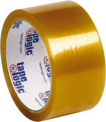 Tape Logic - 2" x 55 Yd Clear Rubber Adhesive Packaging Tape - PVC Film Backing, 2.1 mil Thick, 25 Lb Tensile Strength - Americas Tooling